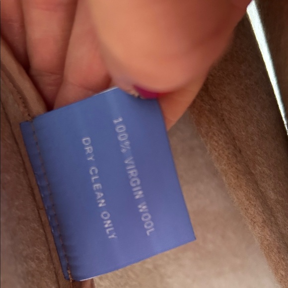 Alice Walk Women's Camel Wool Cape NWT - Picture 4 of 5